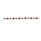 Vintage garnet bracelet Victorian style