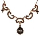 Vintage Victorian garnet necklace