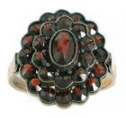 Bö.Granat Ring oval