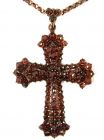 Grosses altdeutsches Granatkreuz