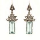 Markasit Ohrringe im Art-Deco Stil