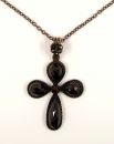 (LADE) Vintage garnet pendant Victorian style