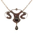 Bohemian garnet necklace
