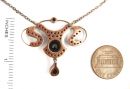 Bohemian garnet necklace