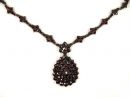 Bohemian garnet necklace