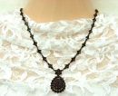 Bohemian garnet necklace