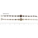 Original Bohemian garnet bracelet