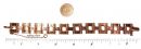 Breathtaking Bohemian Art-Déco style garnet bracelet
