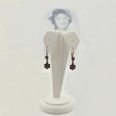 For Carol only : Bohemian garnet earrings