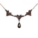 Bohemian garnet necklace