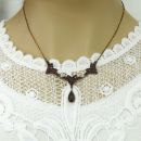 Bohemian garnet necklace