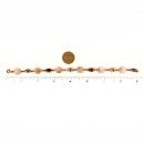 Vintage garnet bracelet Victorian style