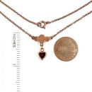 Vintage garnet necklace Victorian style