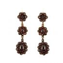 # ähnlich # Vintage garnet earrings w/14ct gold wires Victorian style