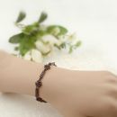 Original Bohemian garnet bracelet in Art Deco style