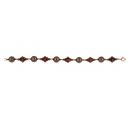 Vintage garnet bracelet Victorian style