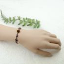 Vintage garnet bracelet Victorian style