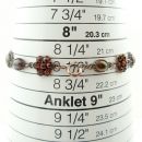 Vintage garnet bracelet Victorian style