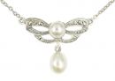 Marcasite Pearl Collier