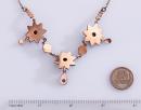 Collier mit 3 Rosetten