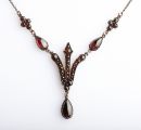 Vintage Victorian garnet necklace