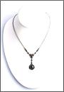 Vintage Victorian garnet necklace