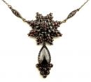 Sternencollier mit TropfenAnhänger