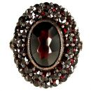 Bö.Granat Ring rund