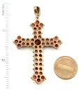gr. Kreuz 2-reihig  mit r.MittelGranat