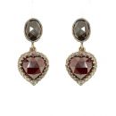 Ohrringe mit großem Herz