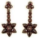 Ohrringe mit hängenden Rosetten SP