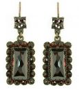 Garnet earrings