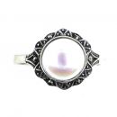 Ring mit Perle + Markasit