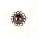 Granatring mit Perlchen