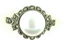Marcasite Pearl Ring